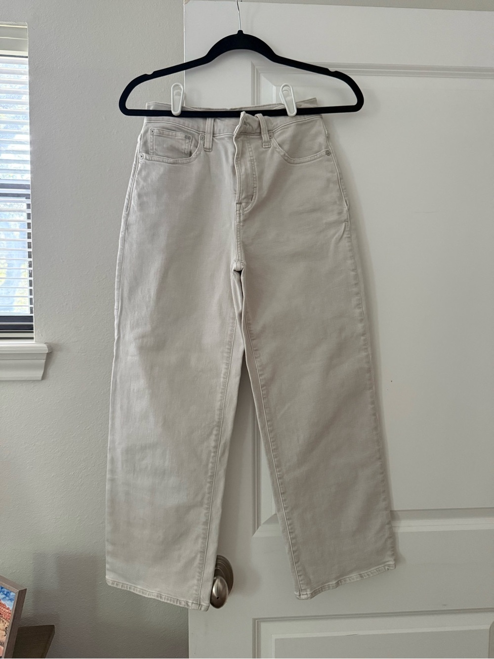 Madewell, the perfect vintage wide leg crop jean